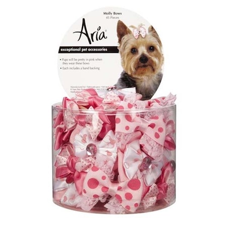 Aria North DT5645 45 Molly Bows Canister 45 Pcs
